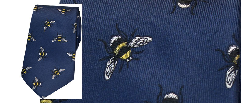 Luxury Bumble Bee Tie