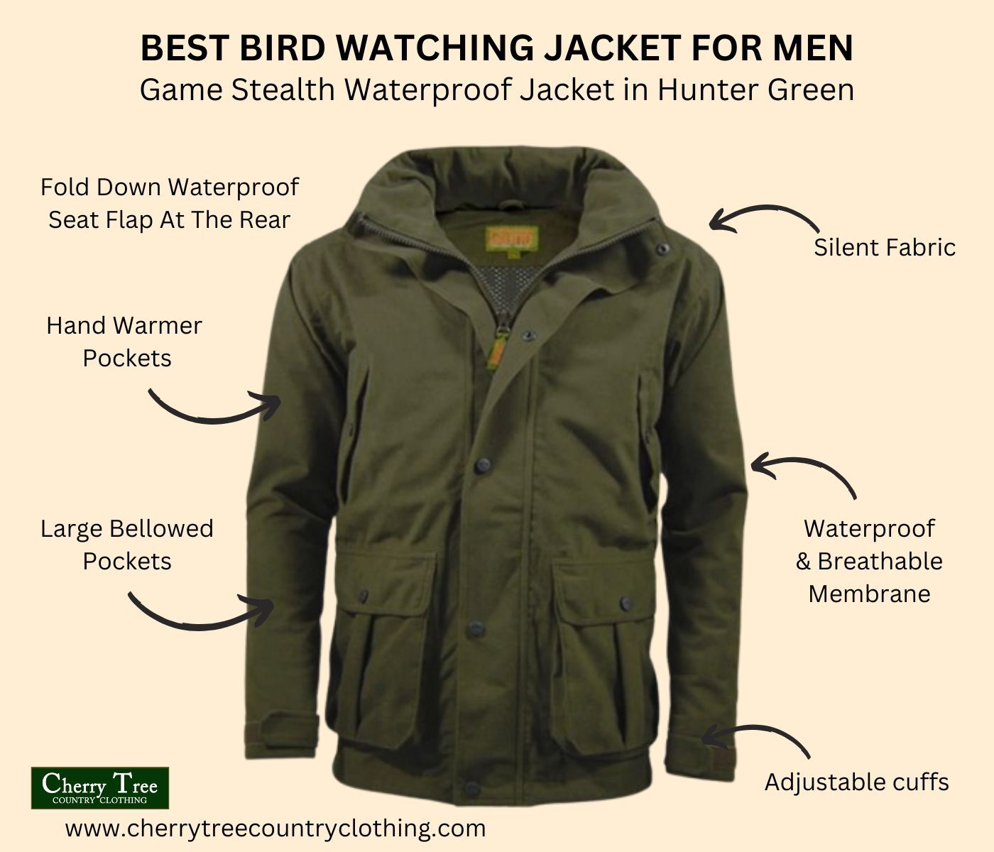 Game Stealth Jacket best bird watching jacket for men