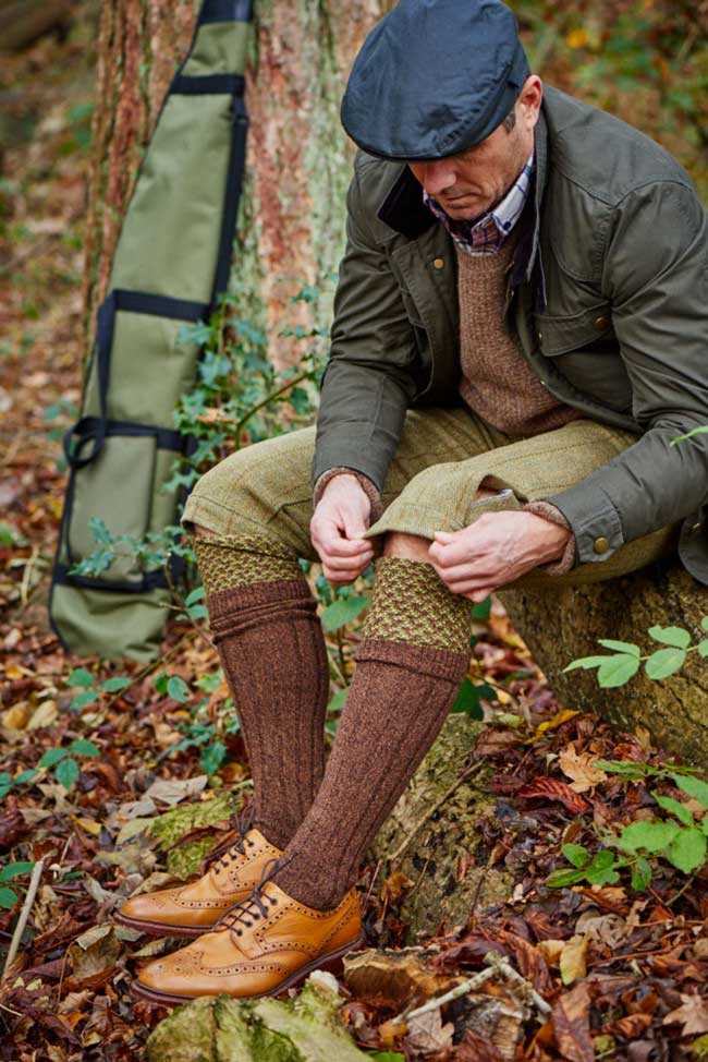 Turnover shooting stockings