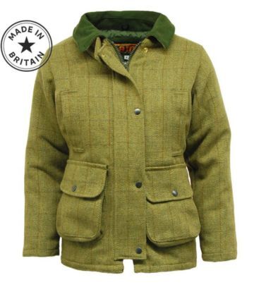 Ladies Derby Tweed Shooting Jacket for country shows and field sports