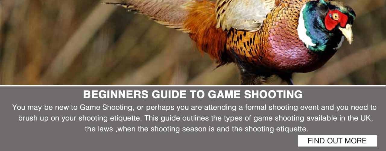 Beginners Guide to Game Shooting