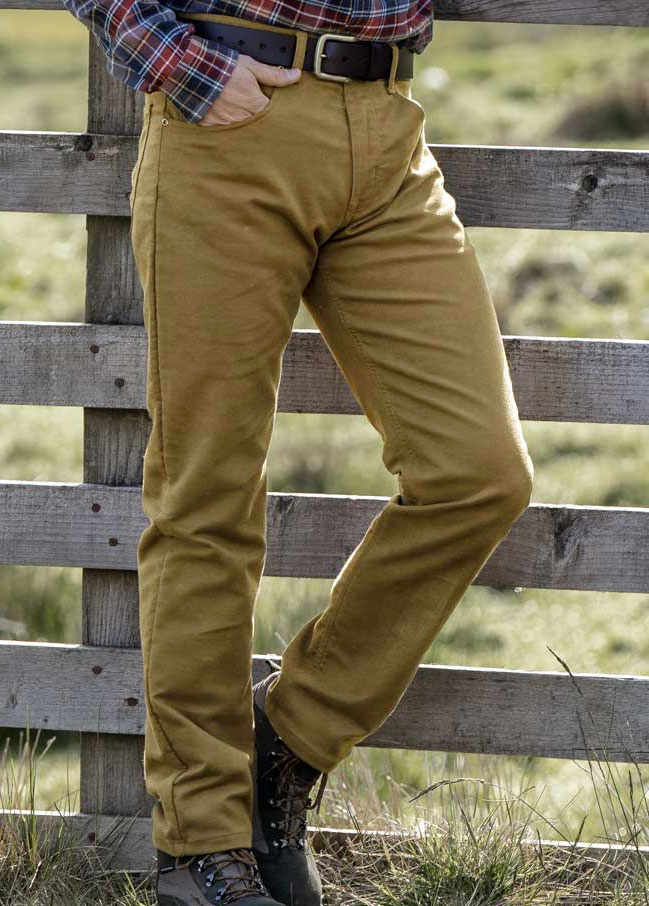 Hoggs of Fife Carrick Stretch Moleskin Trousers