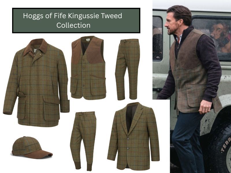 Hoggs of Fife Kingussie Tweed Collection Hoggs of Fife Kingussie Tweed Collection shooting clothing and country wear