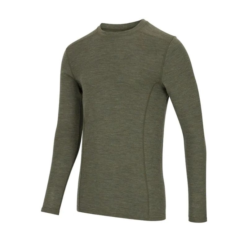 Hoggs of Fife Merino Long Sleeve Baselayer for cold adventures outside