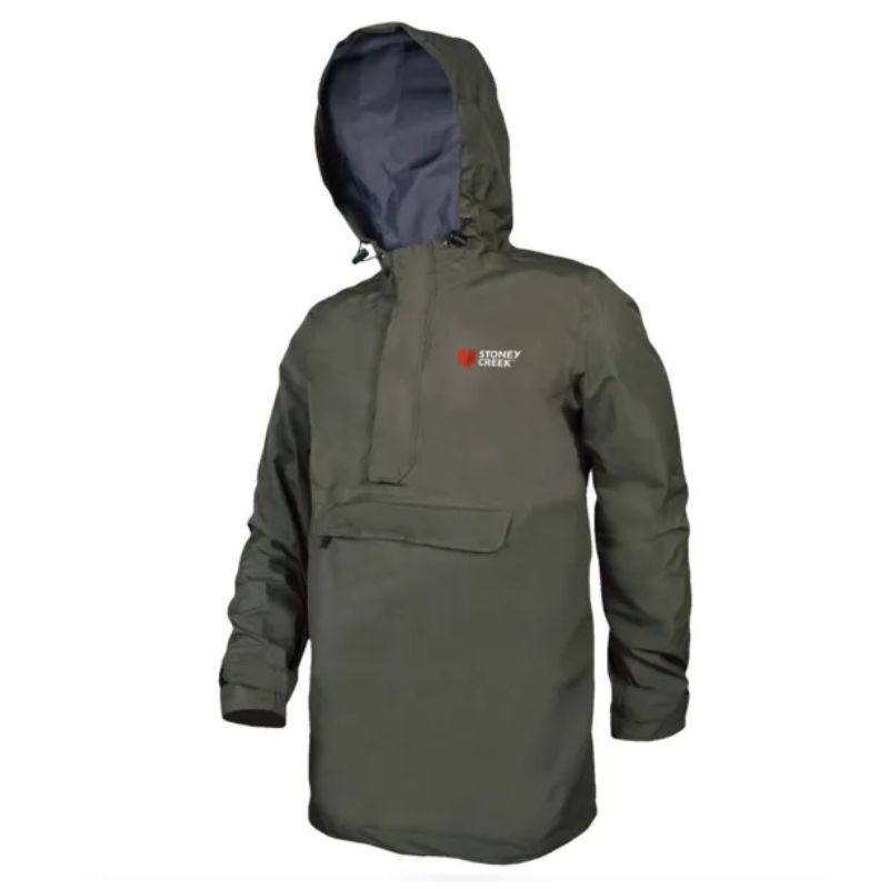 Lightweight packable waterproof smock for bird watching