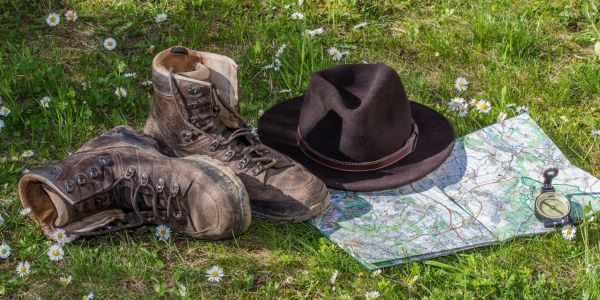 wet feet when walking through long grass in damp conditions